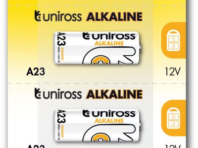 Uniross A23/23AE Alkaline Micro Battery (5pack)