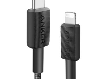 Anker Mobile Cable USB C to MFI 0.9m 322 Black