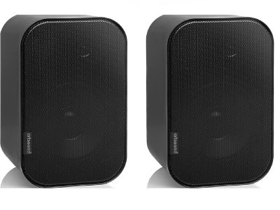 Artsound UNI40B 2-way Onwall Speakers 100W Black (pair)