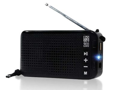 AudioBox 2GO-RDO20 Portable Solar FM/BT Radio