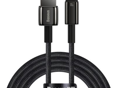 Baseus Cable USB-C to USB-A Tungsten Gold 100W 2.0m Blk