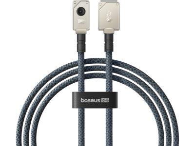 Baseus Cable USB-C to USB-A Unbreakable Braided 100W 1.0m White