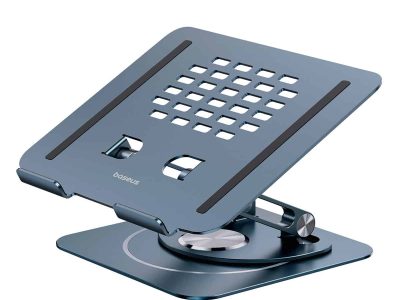 Baseus UltraStable Pro Series Rotatable and Foldable Laptop Stand Space Grey