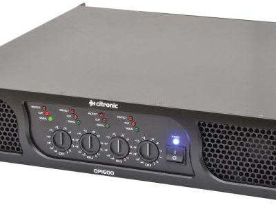 Citronic QP1600 4x400W Quad Power Amplifier 172.241UK