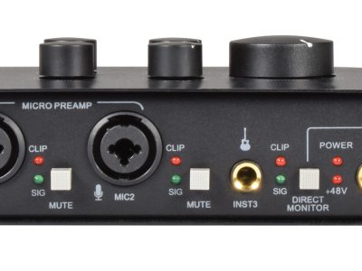 Citronic USB 2+1 Audio Interface 2 Mics+1 Instrum 173.650UK