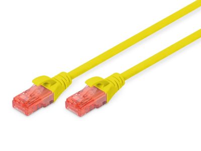 Digitus Ethernet Cable CAT6 Yellow CU 0.5m
