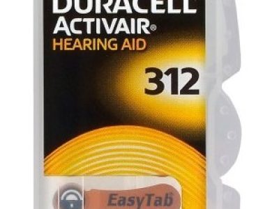 Duracell ActivAir312 PR41 Hearing Aid Batteries 6pcs