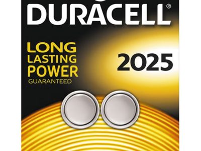 Duracell Lithium Battery CR2025 2pcs 656.997UK