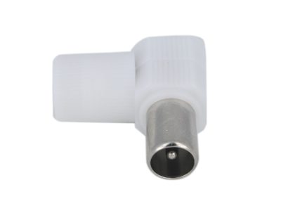 EK C95P-M Coaxial Plug Male White