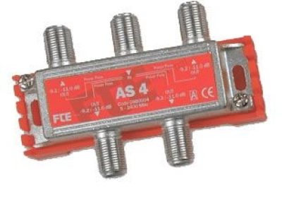 FTE AS4 Splitter 1-4 5-2400mhz Class A