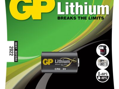 GP Lithium Battery 3V CR2 656.343UK