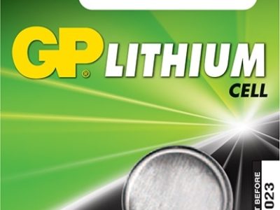 GP Lithium Button Cell CR2025 3V 150mAh 656.262UK