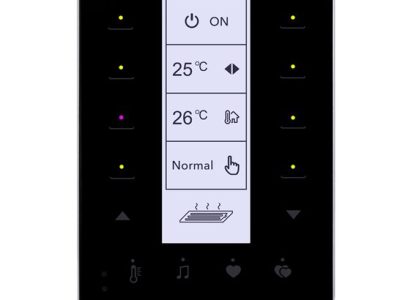 HDL Panel DLP Touch 8 Buttons Black US