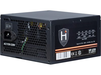 InterTech HiPower SP-650, 650W Power Supply