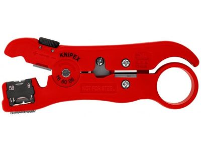 Knipex 166006SB Universal Wire Stripper Coax & Data