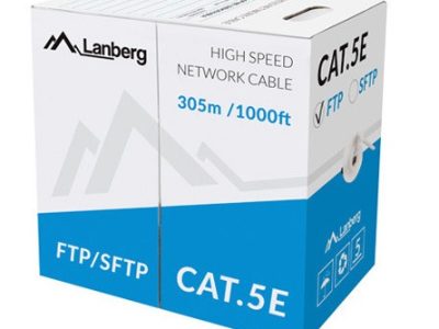 Lanberg CAT5e SFTP CU Cable 305m Grey LCS5-11CU-0305-S