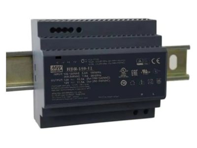 Meanwell HDR-150-12 Ultra Slim Din Rail Power Supply 12V 150W