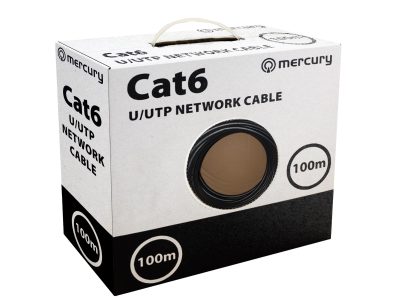 Mercury CAT6 Outdoor Cable CU UTP 100m 808.040UK