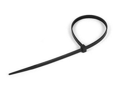 Mercury Cable Ties 4.8x380mm Black 782.029UK