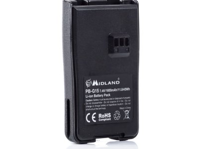 Midland C1128 Replacement Battery for G15-G18-Arctic