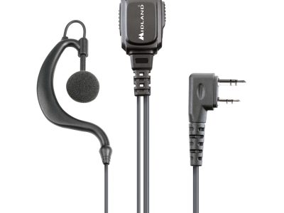 Midland MA21-LK PRO Earphone with Microphone 2-Pin L-Shape Kenwood