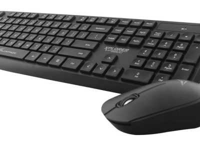 Alcatroz Xplorer Air 6600 Wireless Keyboard/Mouse Combo Black