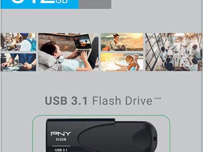 PNY Attache 4 USB 3.1 Stick 64GB Black