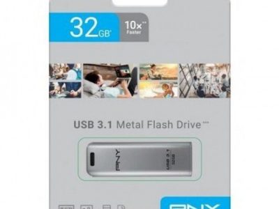 PNY Elite Steel USB 3.1 Stick 64GB