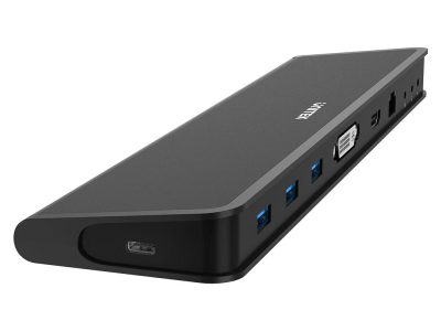 Unitek D001A USB3.1 Docking Hub DisplayLink HDMI/DVI/VGA/Gb/Audio/PSU