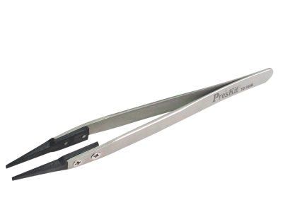 Proskit Tweezers Static Dissipative Soft Tip TZ-300B