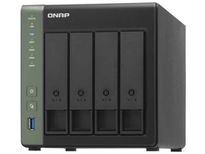 QNAP TS-431X3 4Bay NAS Quad Core 4GB 10GbE SFP, 2GbE