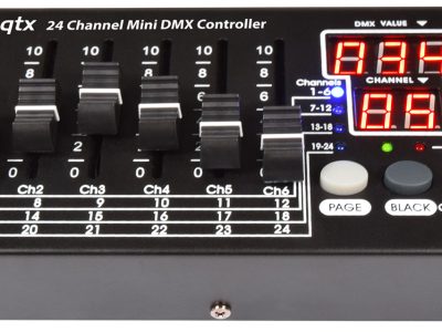 QTX MDMX-24 24 Channel Mini DMX Controller 154.100UK