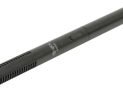 QTX SG300 Shotgun Microphone with Battery Short 173.638UK