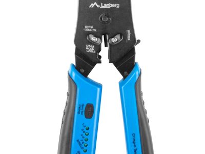 Lanberg 2in1 Crimping Tool & Cable Tester RJ45/RJ11/RJ12