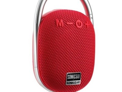 SonicGear SONICGO!1 Portable Bluetooth Speaker Red