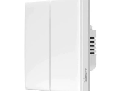 Sonoff T52C-WiFi Smart Wall Touch Switch 2-Button White