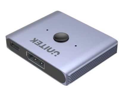 Unitek VC DisplayPort Splitter/Switch 8K 1-2 V1609A