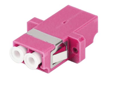 Lanberg Fiber Adapter LC/UPC MM Duplex OM4