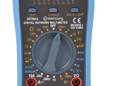 Mercury Pro Digital Multimeter Network/USB Tester 600.107UK