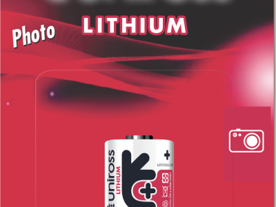 Uniross CR2 Photo Lithium Battery