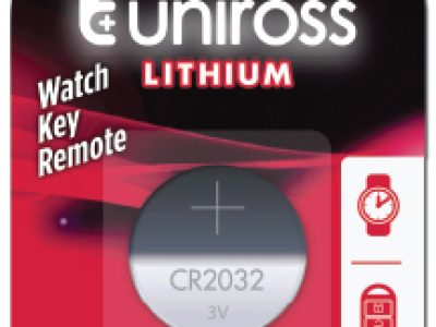 Uniross CR2032 Button Cell Lithium Battery (1pc)