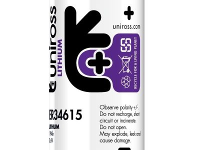 Uniross ER34615-D 3.6V Lithium Battery