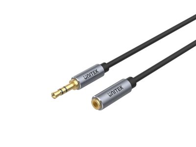 Unitek Audio 3.5mm M-F Extension Cable 1.0m Y-C932ABK