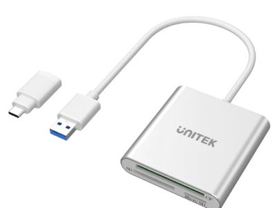 Unitek Card Reader USB3.0 Multi Aluminium+USB-C Y-9313D