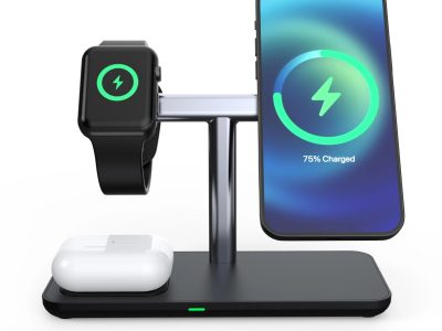 Unitek Charge 3in1 Magnetic Wireless Stand iPhone-Watch-Airpod P1212A