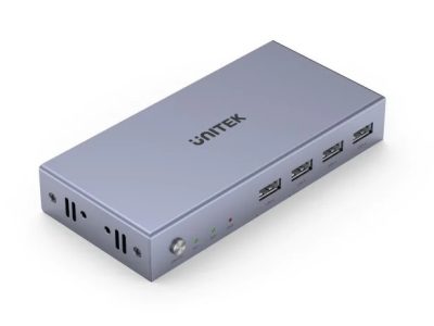 Unitek KVM HDMI Switch 2-1 with 4-Port USB Hub V307A