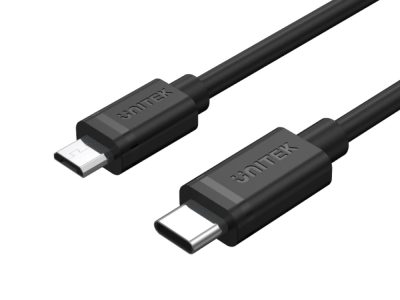 Unitek MC USB-C 2.0 to Micro USB Cable 1.0m Y-C473BK