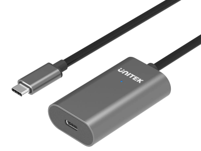 Unitek U305A USB3.1 USB-C Male to USB-C Female Active Extension Cable 5m