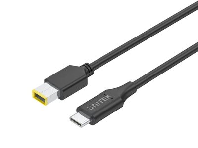 Unitek UCL USB-C to DC Cable 1.8m 65W for Lenovo 11×4.5mm C14115BK