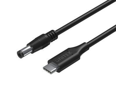 Unitek UCL USB-C to DC Cable 1.8m 65W for Toshiba-Asus 5.5×2.5mm C14116BK
